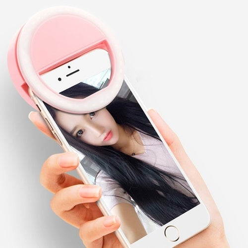 Self-timer led ring fill light portable phone 36 LEDS self-timer lamp level 3 luminous ring