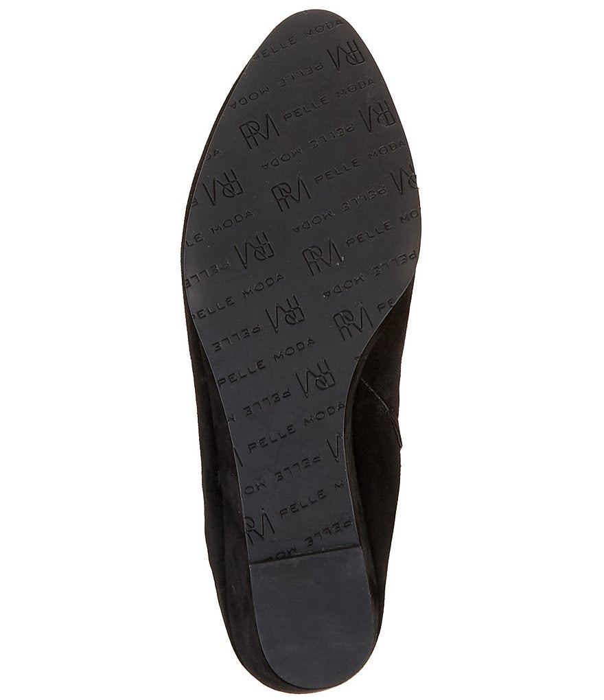 Pelle Moda Kiko Suede Wedge Mules