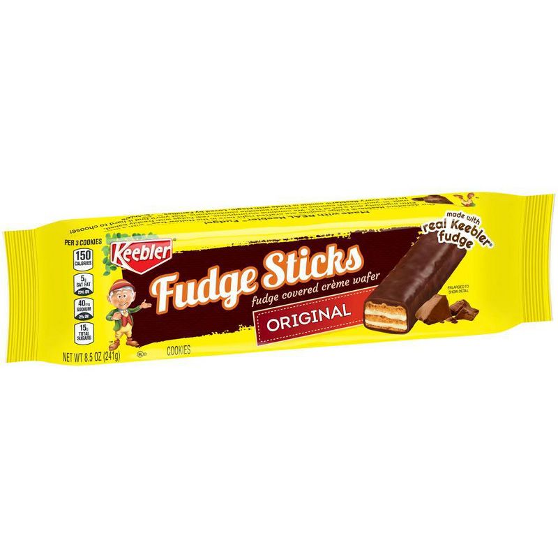 Keebler Fudge Sticks Original Fudge Covered Crème Wafers - 8.5oz