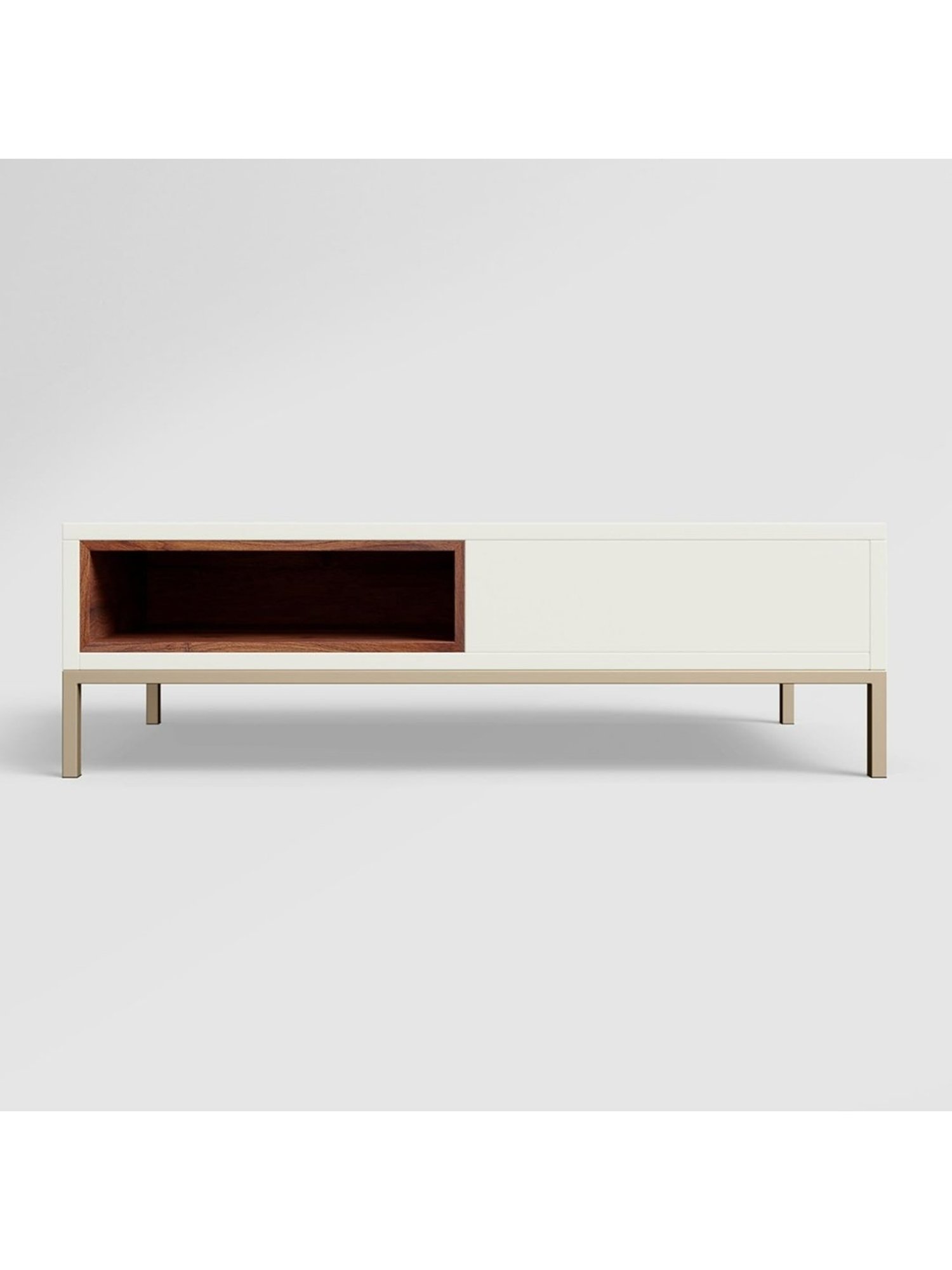 Godrej Interio Accord White Engineered Wood Coffee Table
