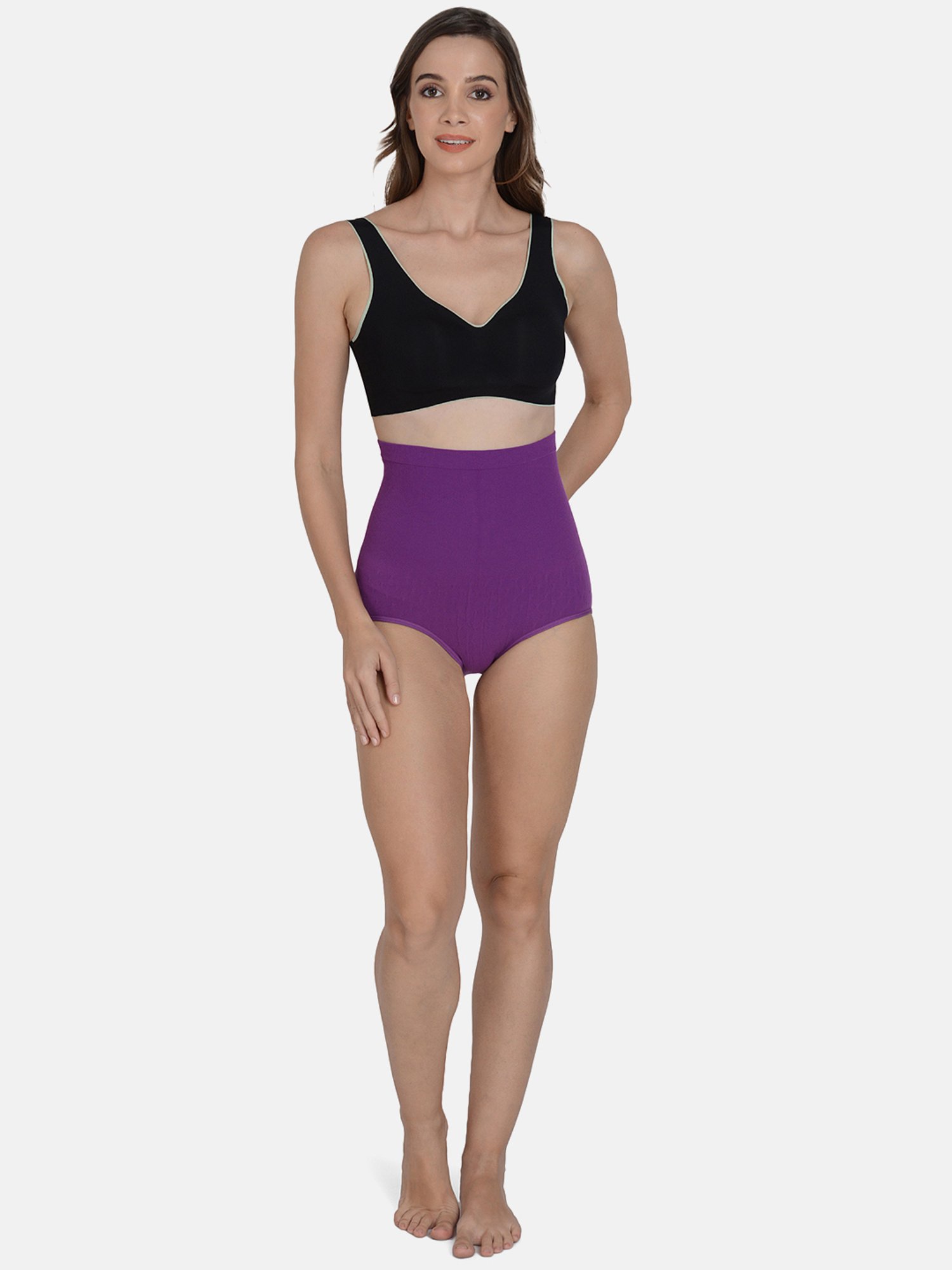 mod & shy Purple Tummy Tucker Shapewear