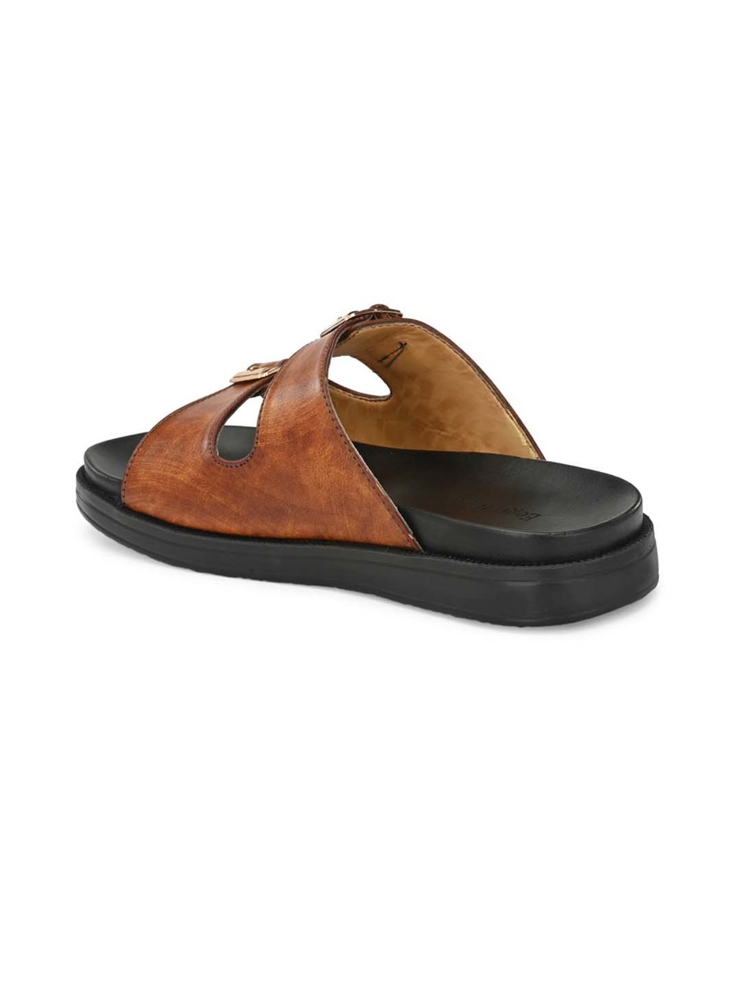 Eego Italy Men's Tan Casual Sandals