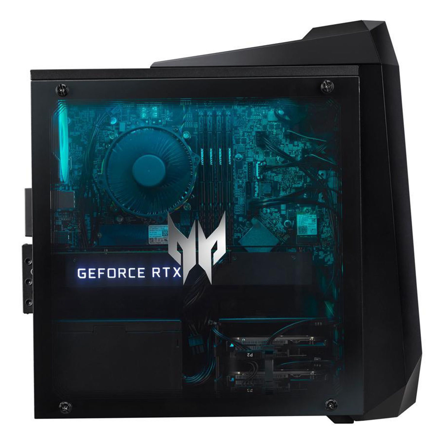 Acer Predator Orion 3000 Gaming Desktop PC, Intel 8-Core i7-10700, GeForce RTX 3060 Ti, 32GB RAM, 1TB PCIe SSD+2TB HDD, USB-C, Wi-Fi 6, Killer Ethernet, HDMI/DP, RGB, Mytrix Webcam, Win 10