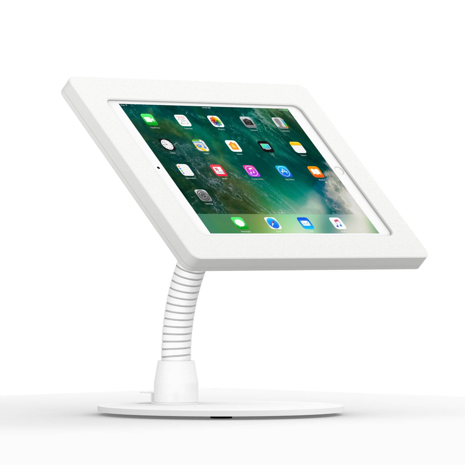 VidaMount White Enclosure and Portable Flexible Stand [Bundle] compatible with iPad Pro 10.5" & Air 3rd Gen