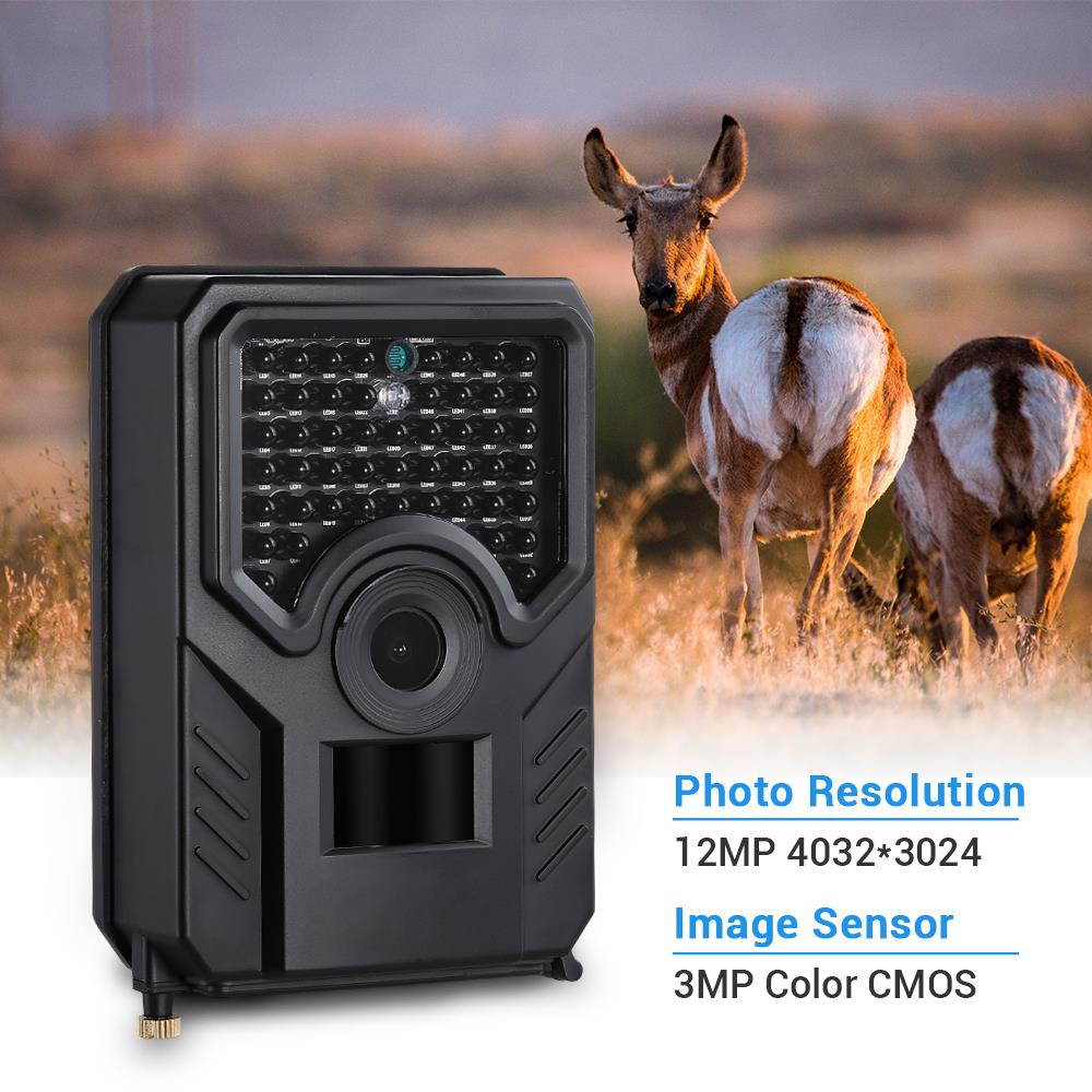 BOBLOV PR200 12MP 49PCS IR Leds Trail Hunting Camera Waterproof