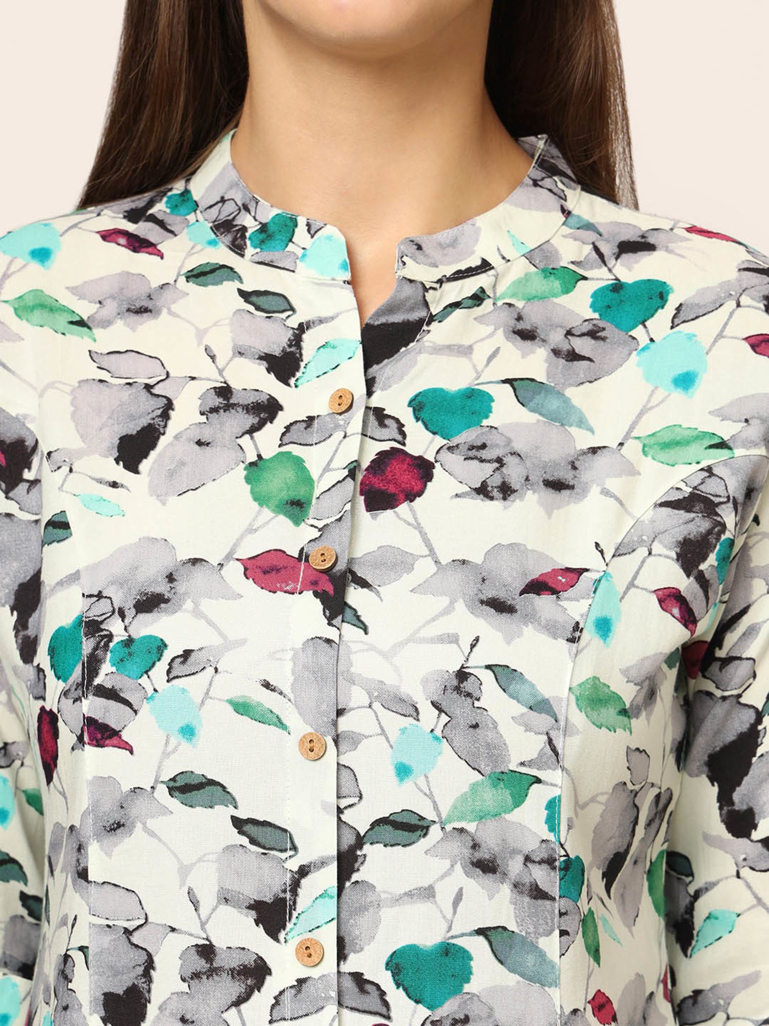 Divena Multicolor Printed Top