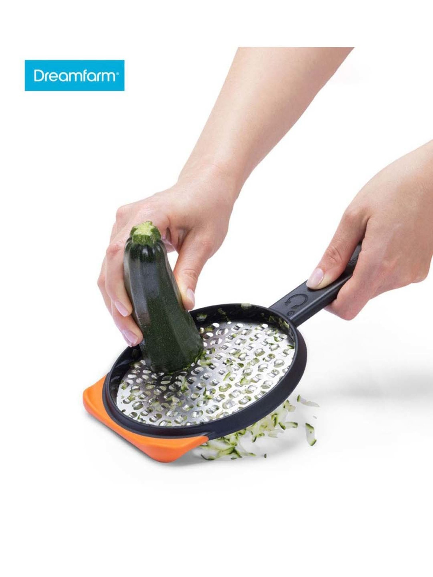 Dreamfarm Orange Medium Ograte Two-Sided Speed Grater