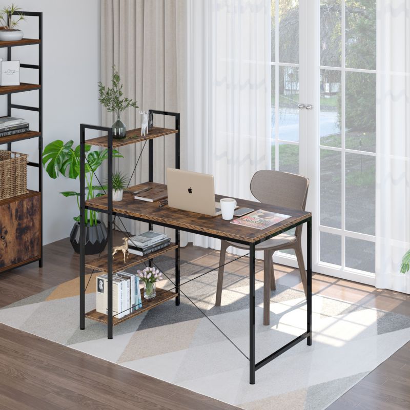 RESPAWN 3000 Gaming Computer Desk - Ergonomic Height Adjustable Gaming Desk, in Blue (RSP-3000-BLU)