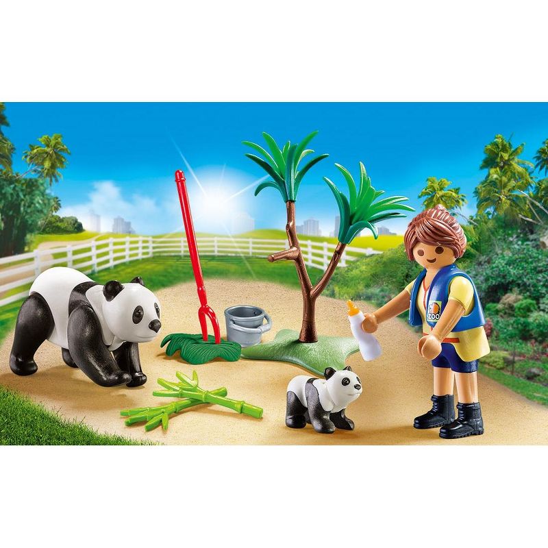 Playmobil Panda Caretaker Carry Case