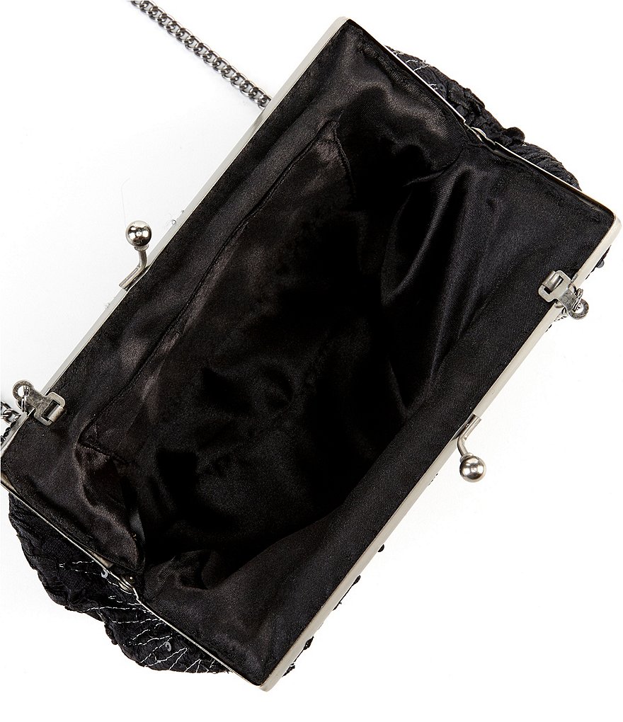 Kate Landry Crushed Crystal Clutch Bag