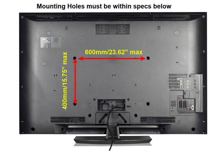 Impact Mounts
Value Tilting TV Wall Mount For Screen Size 37-75" (IM810)