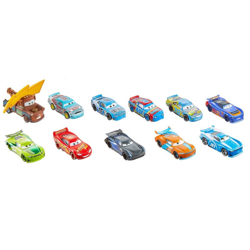 Disney Pixar Cars Piston Cup Race Die-Cast 11pk - Individual Cars May Vary.