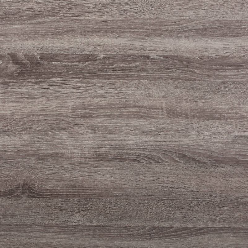 Americus Modern Industrial Dining Table Gray/Black - Christopher Knight Home