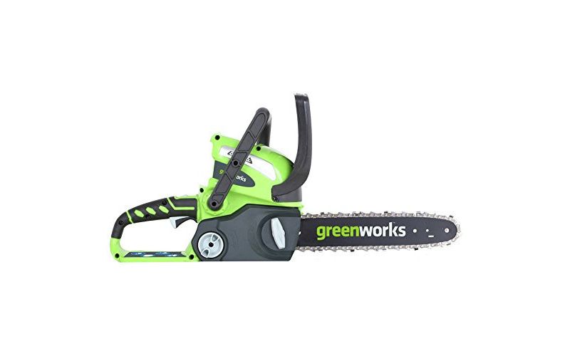 Greenworks 2000219 2000219 40V/12 in. Cordless Chainsaw with 2 Ah Battery and Charger
