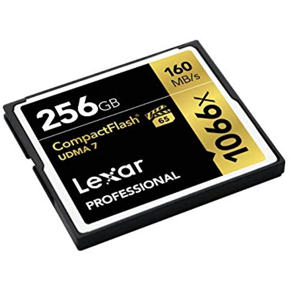 Lexar Professional 256 GB Compact Flash (CF) Flash Card