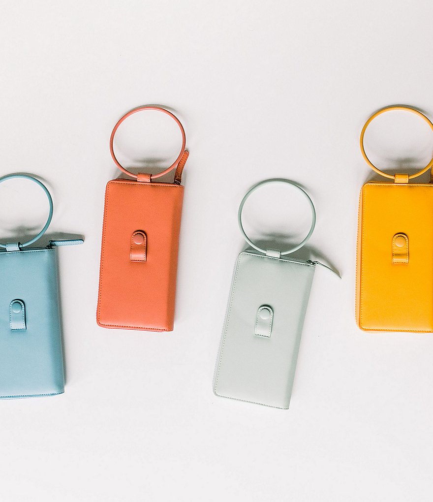 Create & Cultivate On The Move Vegan Leather Bangle Wallet