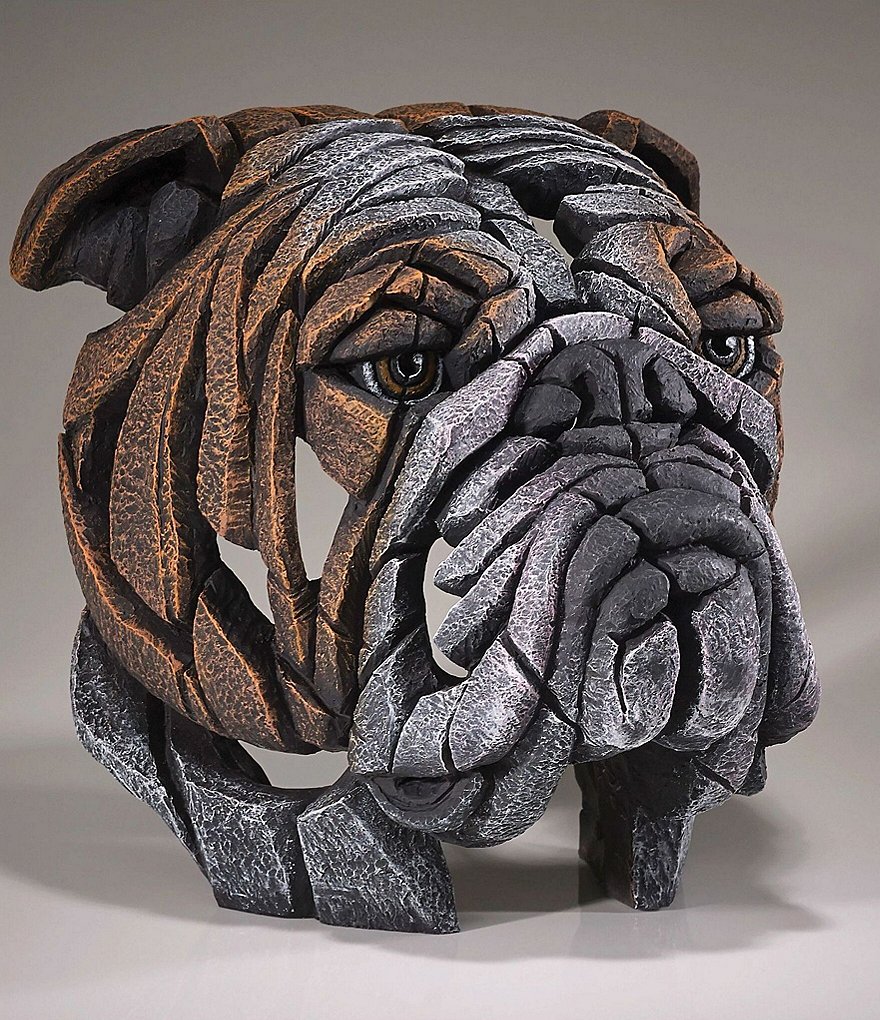 Edge Sculpture by Enesco Bull Dog Figure