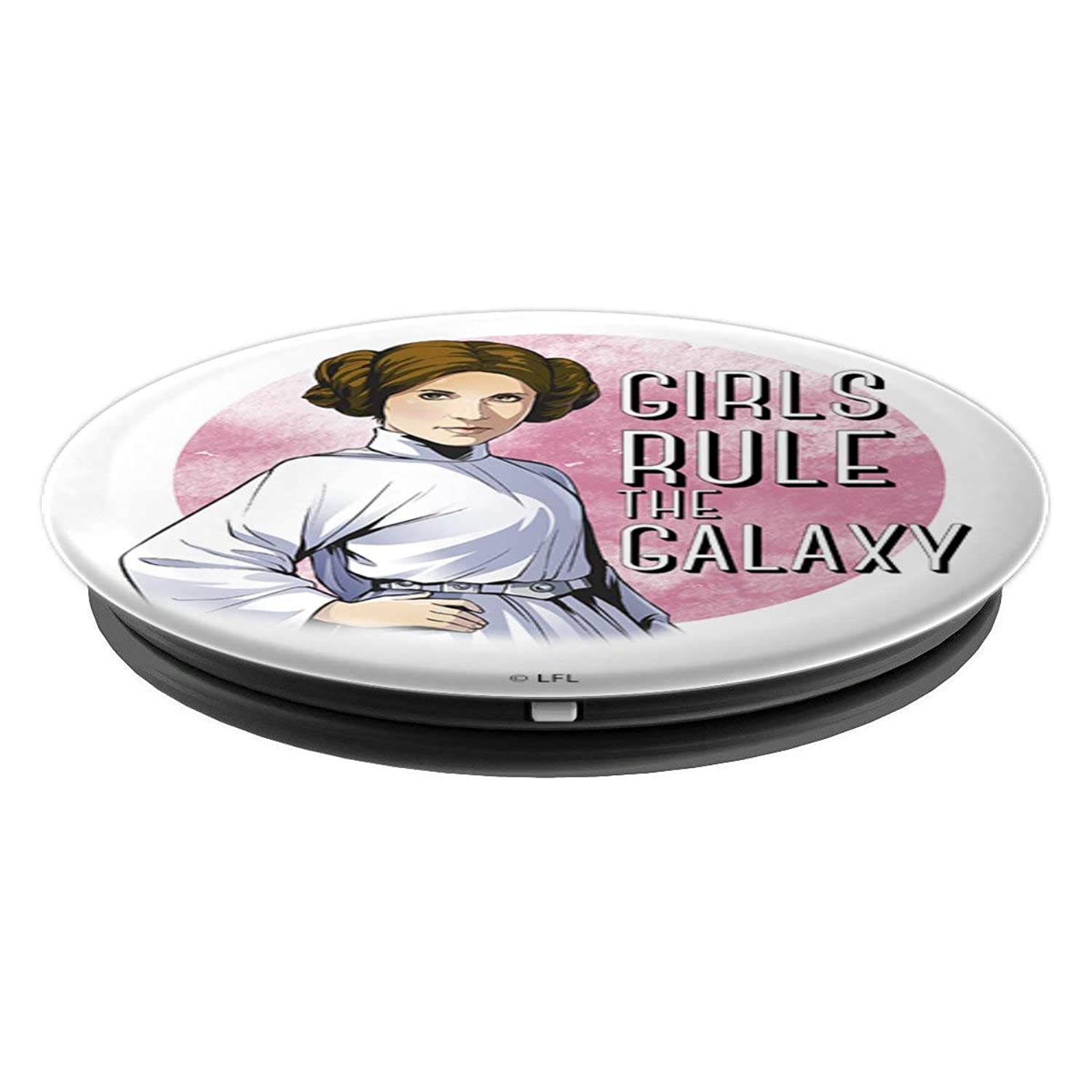 Star Wars Princess Leia Girls Rule The Galaxy PopSockets Grip and Stand for Phones and Tablets
