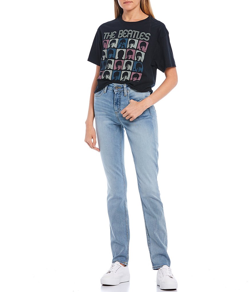 Silver Jeans Co. Avery High Rise Straight Jeans