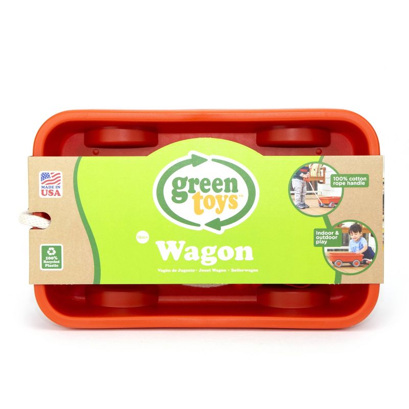 Green Toys Wagon - Orange