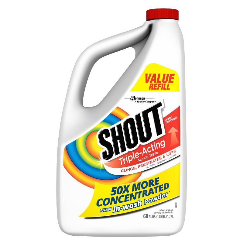Shout Triple-Acting Liquid Refill 60 fl oz