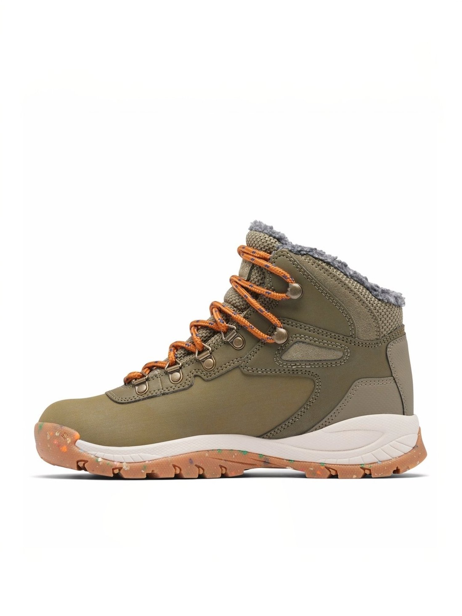 Columbia Women's NEWTON RIDGE WP OMNI-HEAT II Olive Outdoor Shoes