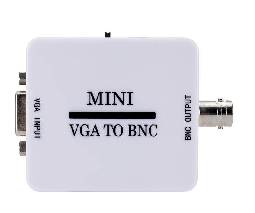 Mini HD VGA to BNC Video Converter Convertor Box Composite VGA to BNC Adapter Conversor Digital Switcher Box For HDTV Monitor