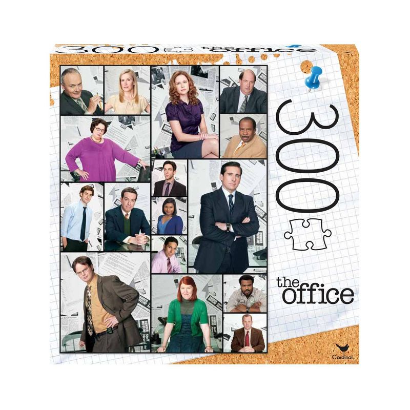 Cardinal The Office Collage: Dunder Mifflin Portraits Puzzle 300pc
