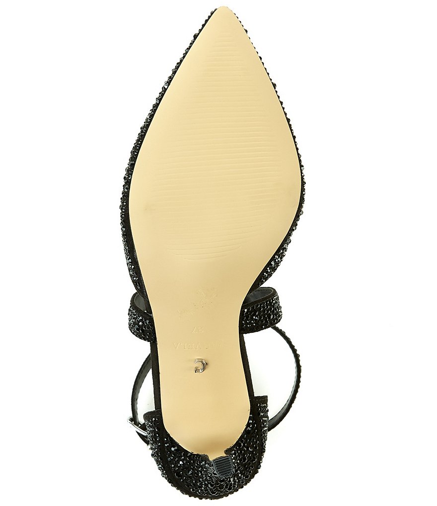 Carvela Kross Jewel 2 Fabric Rhinestone Embellished Pumps