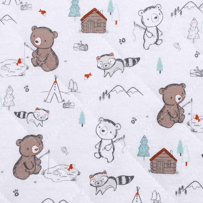 Trend Lab Changing Pad Cover - Fishing Bears