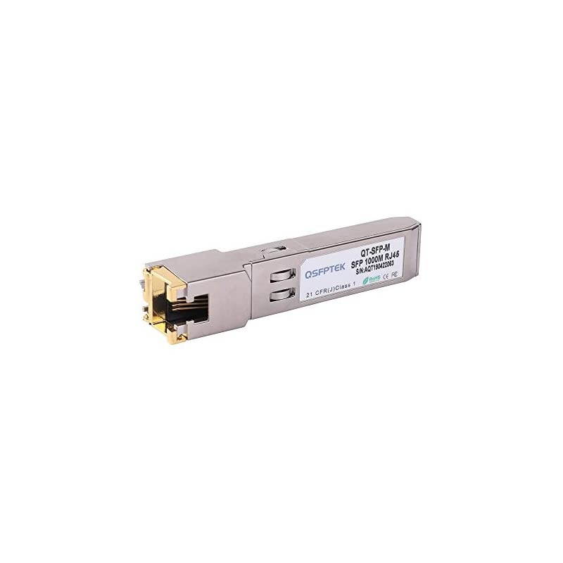 Gigabit SFP Copper RJ45 Module 1000BASE-T Transceiver for Netgear AGM734, up to 100m