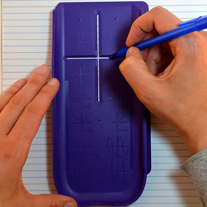 Purple Hard Slide Cover (See Description for Details) for TI 84 Plus, TI 84 Plus C Silver Edition, TI 89 Titanium (not for TI 84 Plus CE)