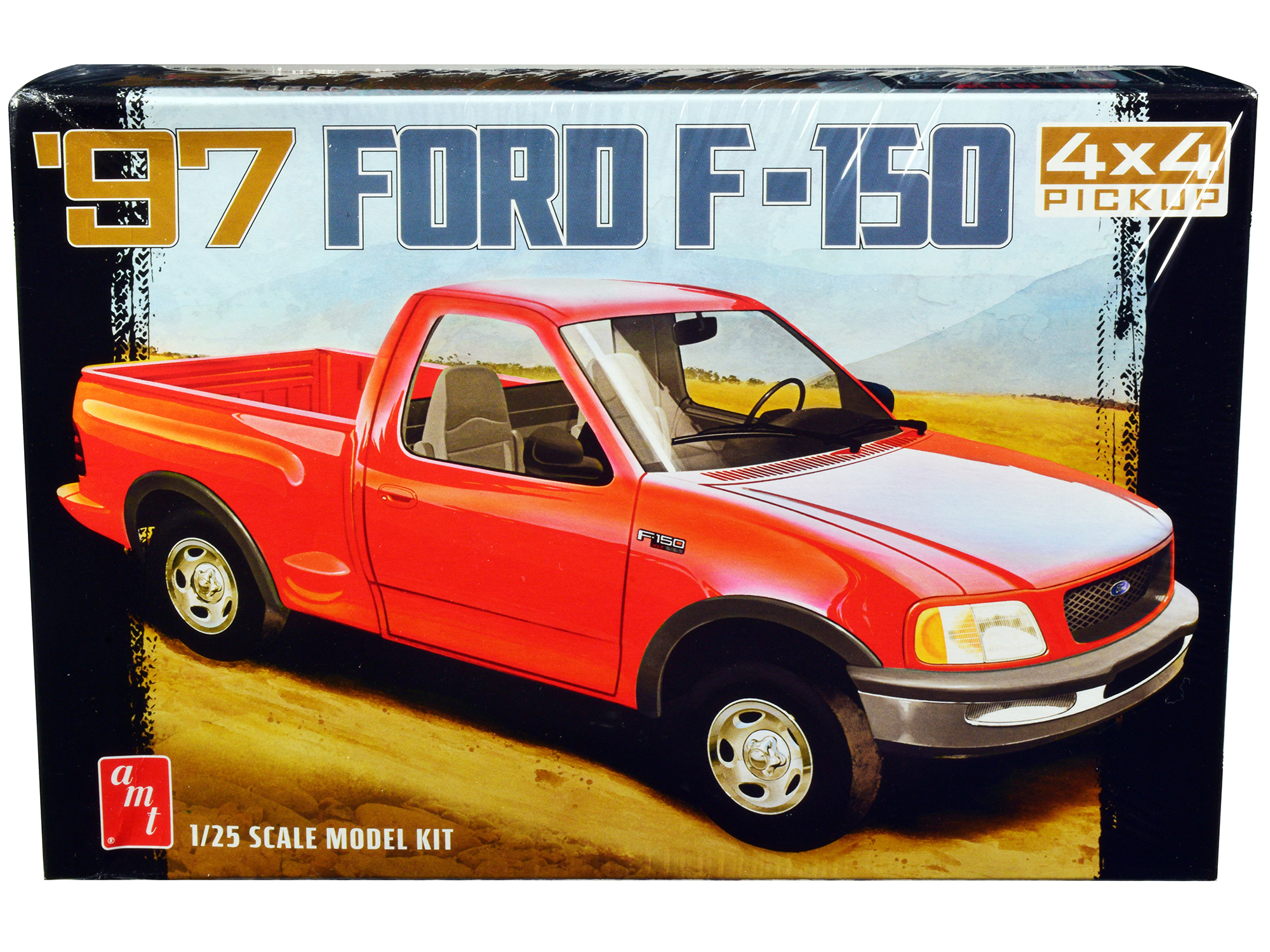 Skill 2 Model Kit 1978 Ford 4x4 Pickup Truck "Firestone Super Stones" 1/25 Scale Model by AMT