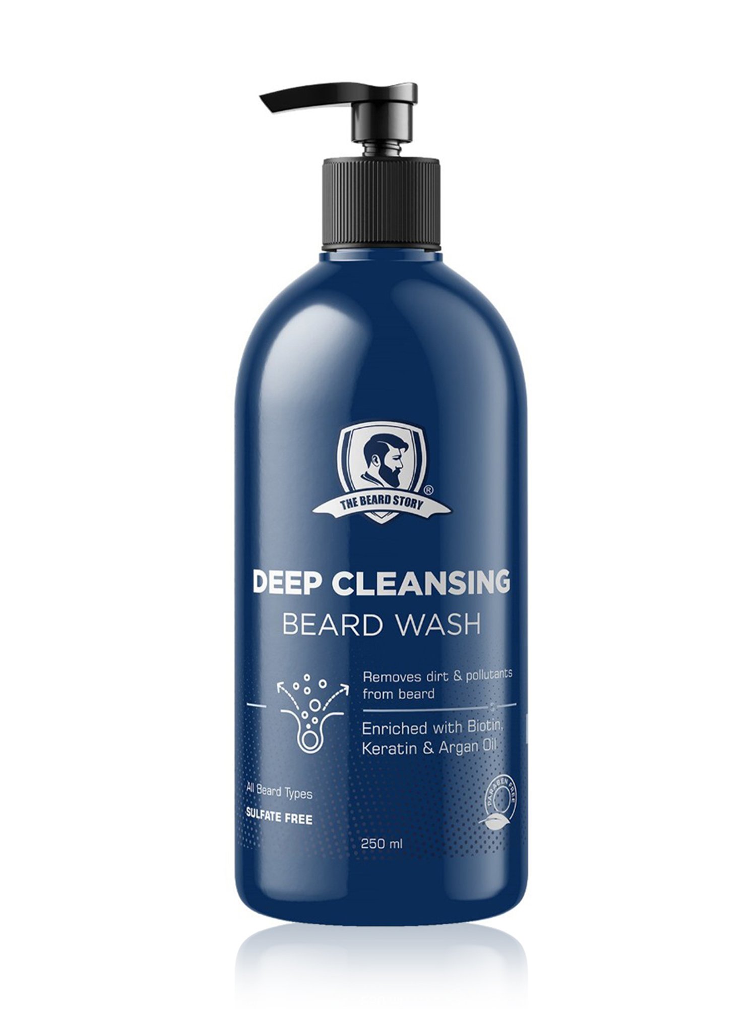 The Beard Story Deep Cleansing Beard Wash - 250 ml