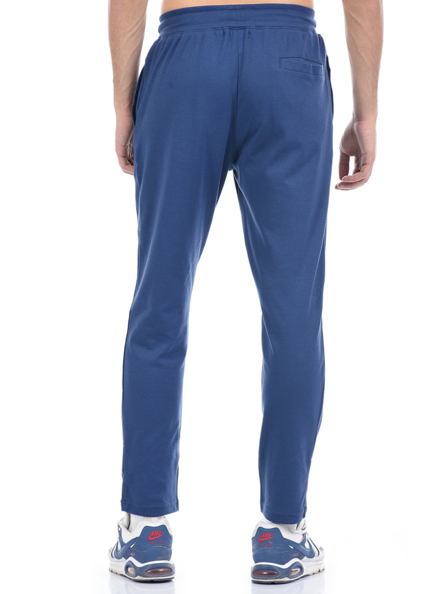 London Fog Blue Regular Fit Track Pants