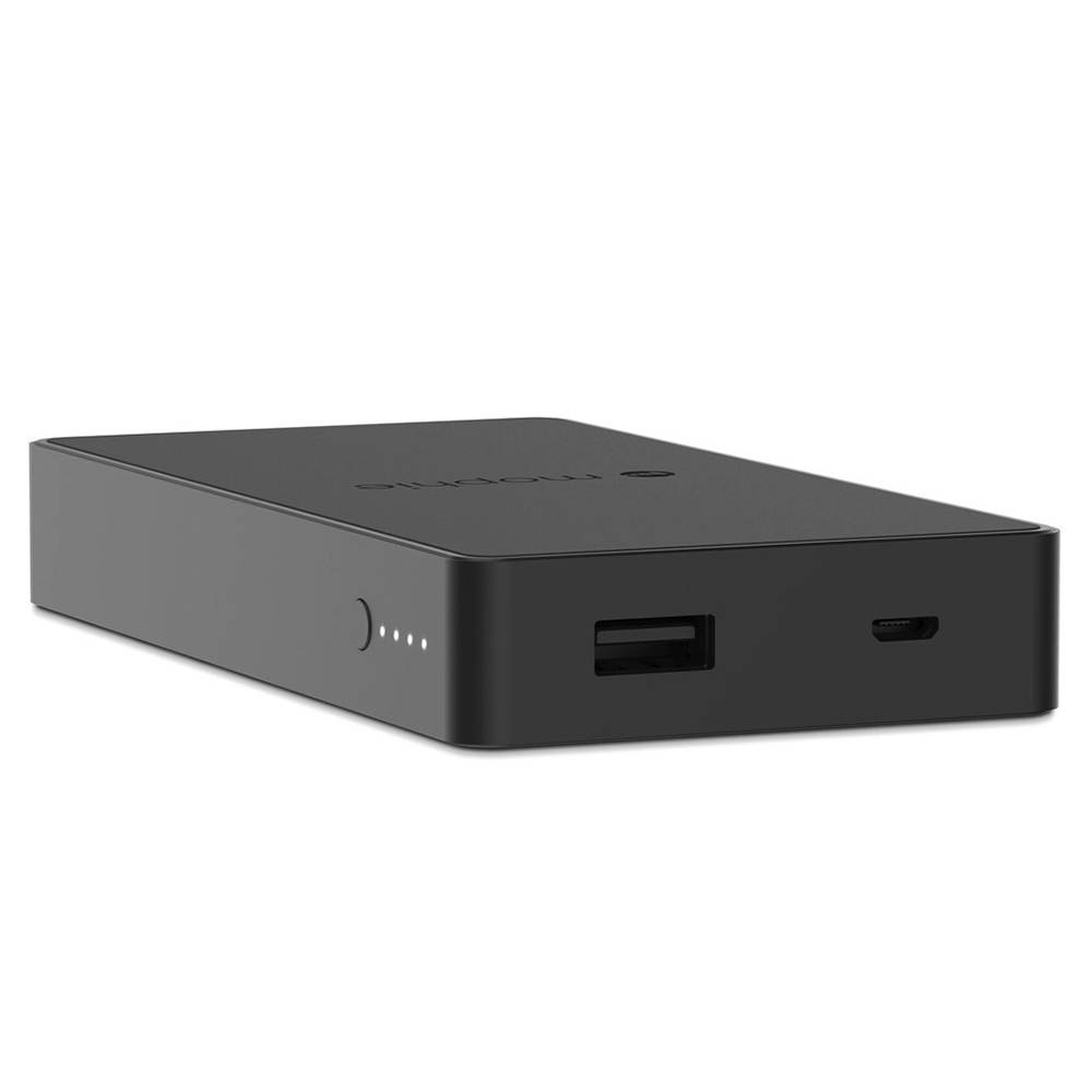 Mophie Charge Force Powerstation | 10,000mAh | Lithium-Ion | Qi Wireless Charging Enabled - Black