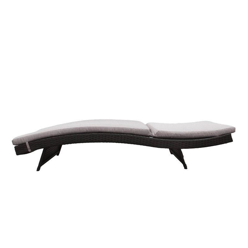 Bali 2pk Chaise Lounges with Cushions - Ash - TK Classics