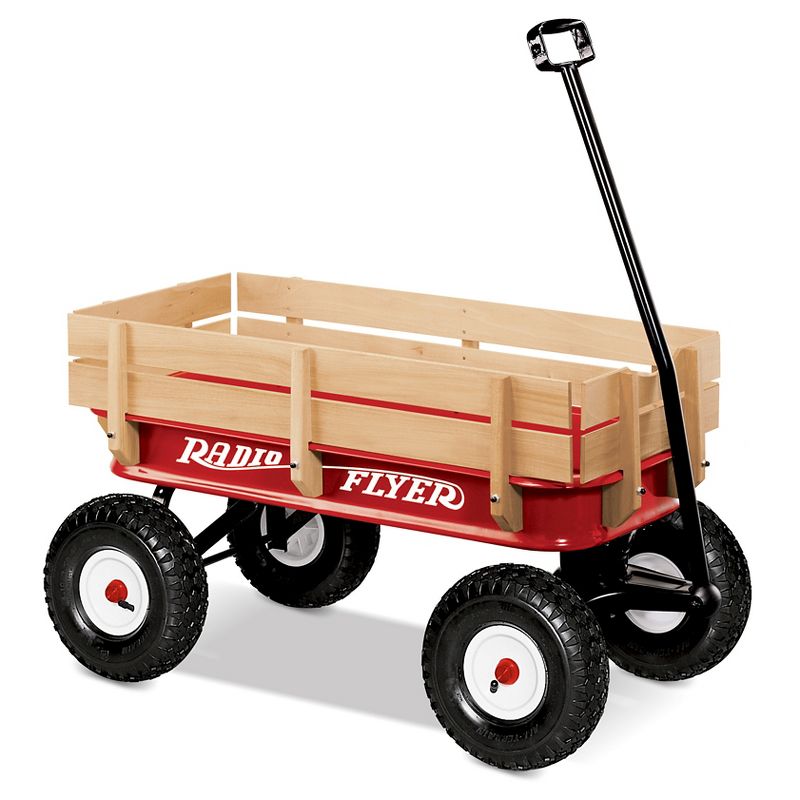 Radio Flyer 34" All-Terrain Steel & Wood Wagon