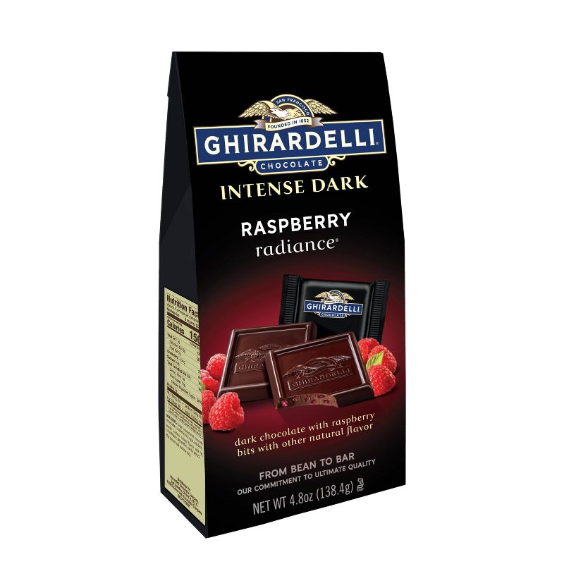 Ghirardelli ID Raspberry Radiance Squares Bag - 4.8oz
