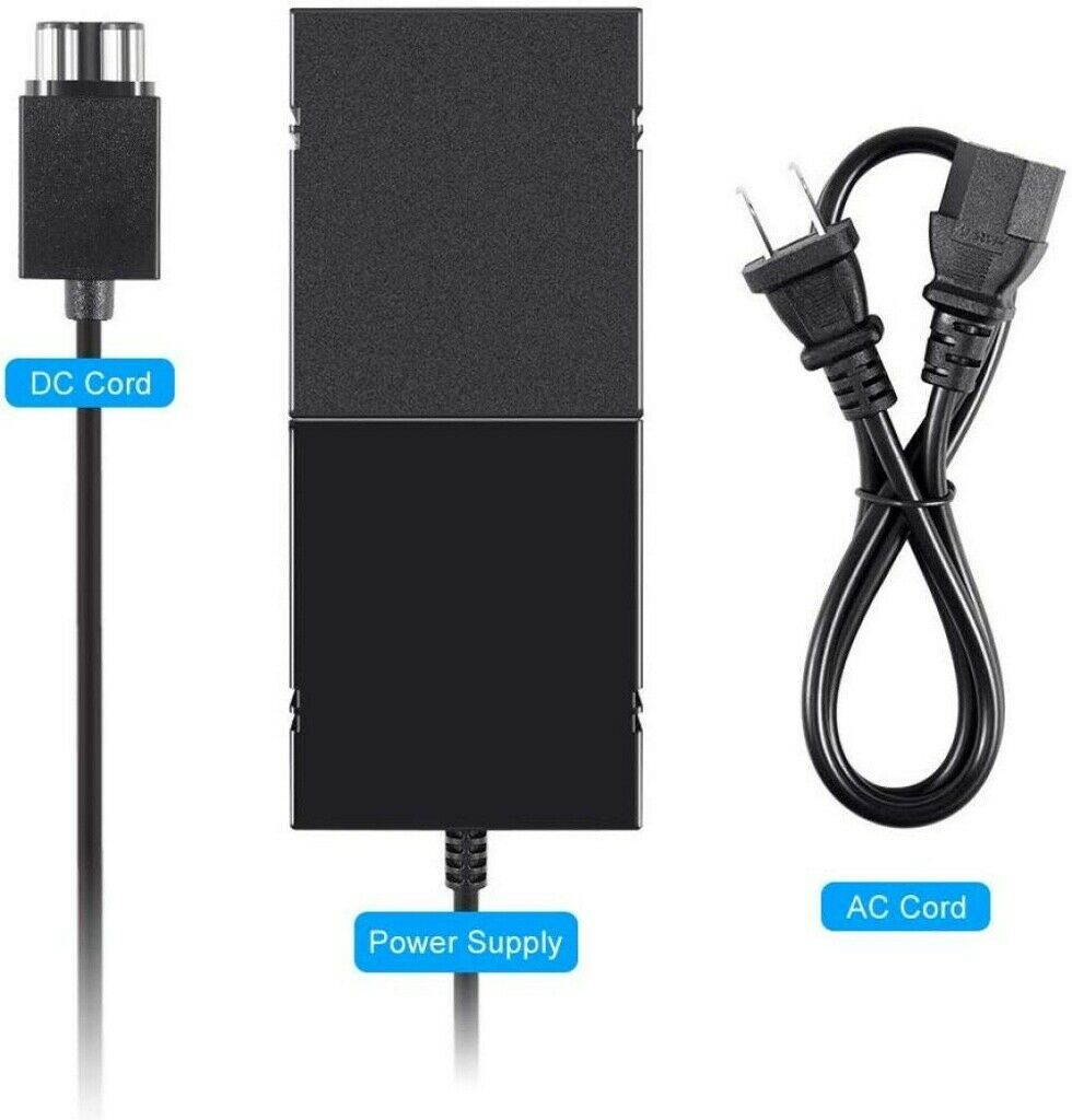 UKCOCO XBOX 135W C Adapter Power Supply Brick Power Supply Charger Cord for Game Machine