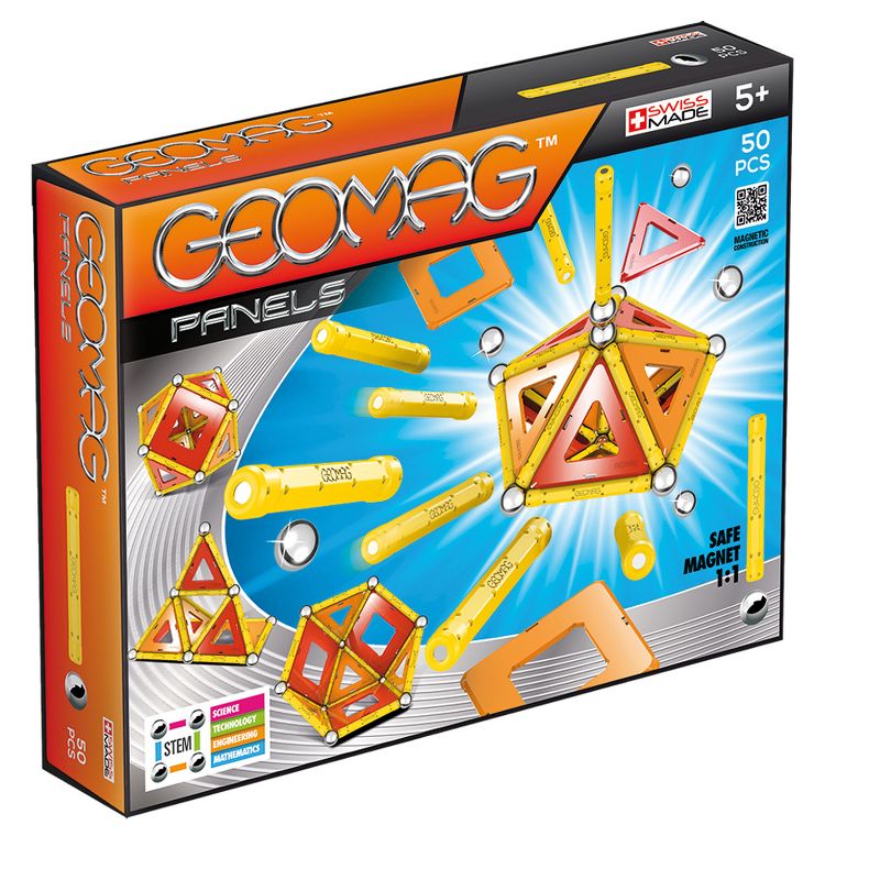 Geomag Panels - 50 Piece Magnetic Construction Set