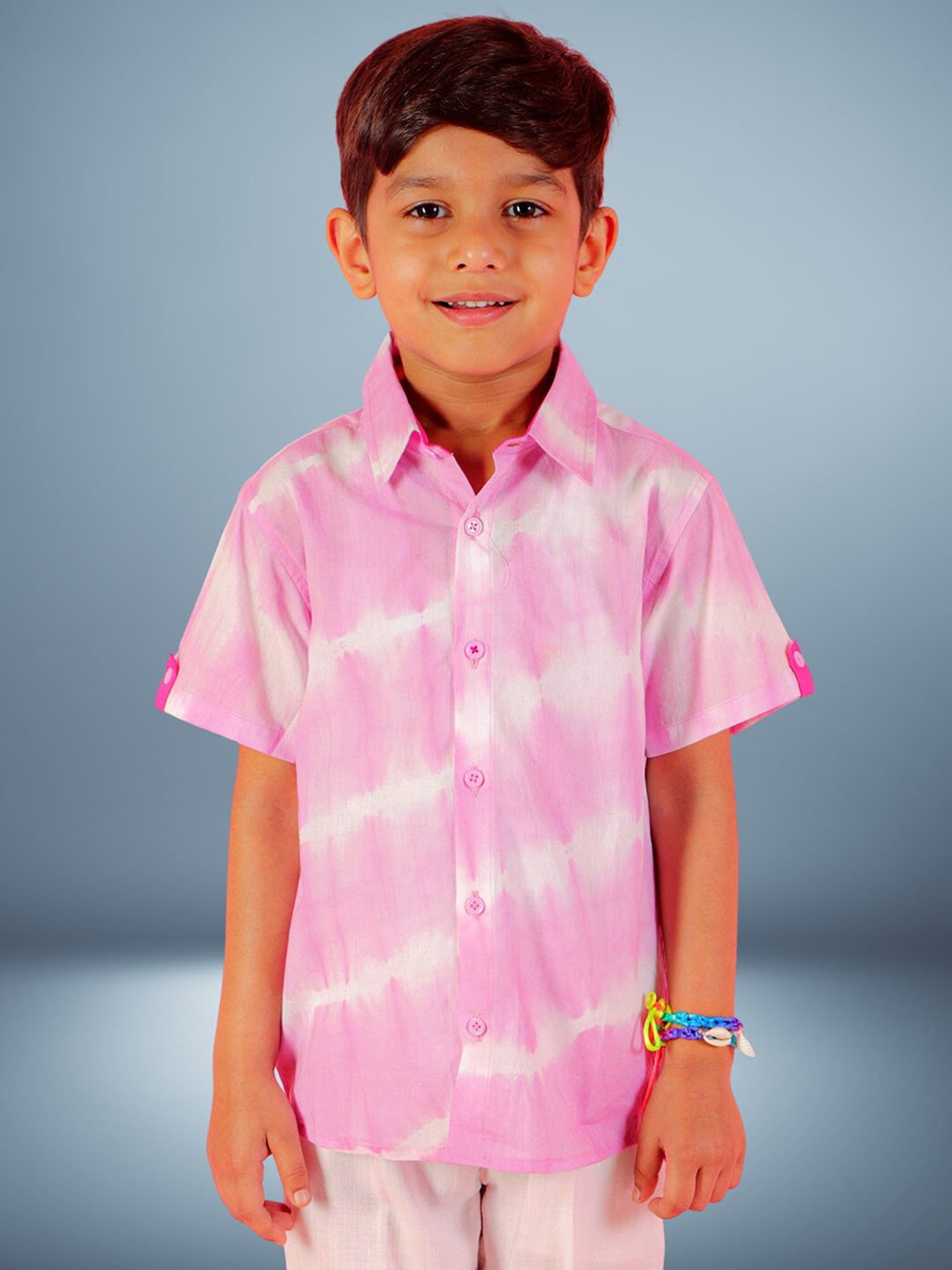 Lil Drama Kids Light Purple Tie Dye Shirt