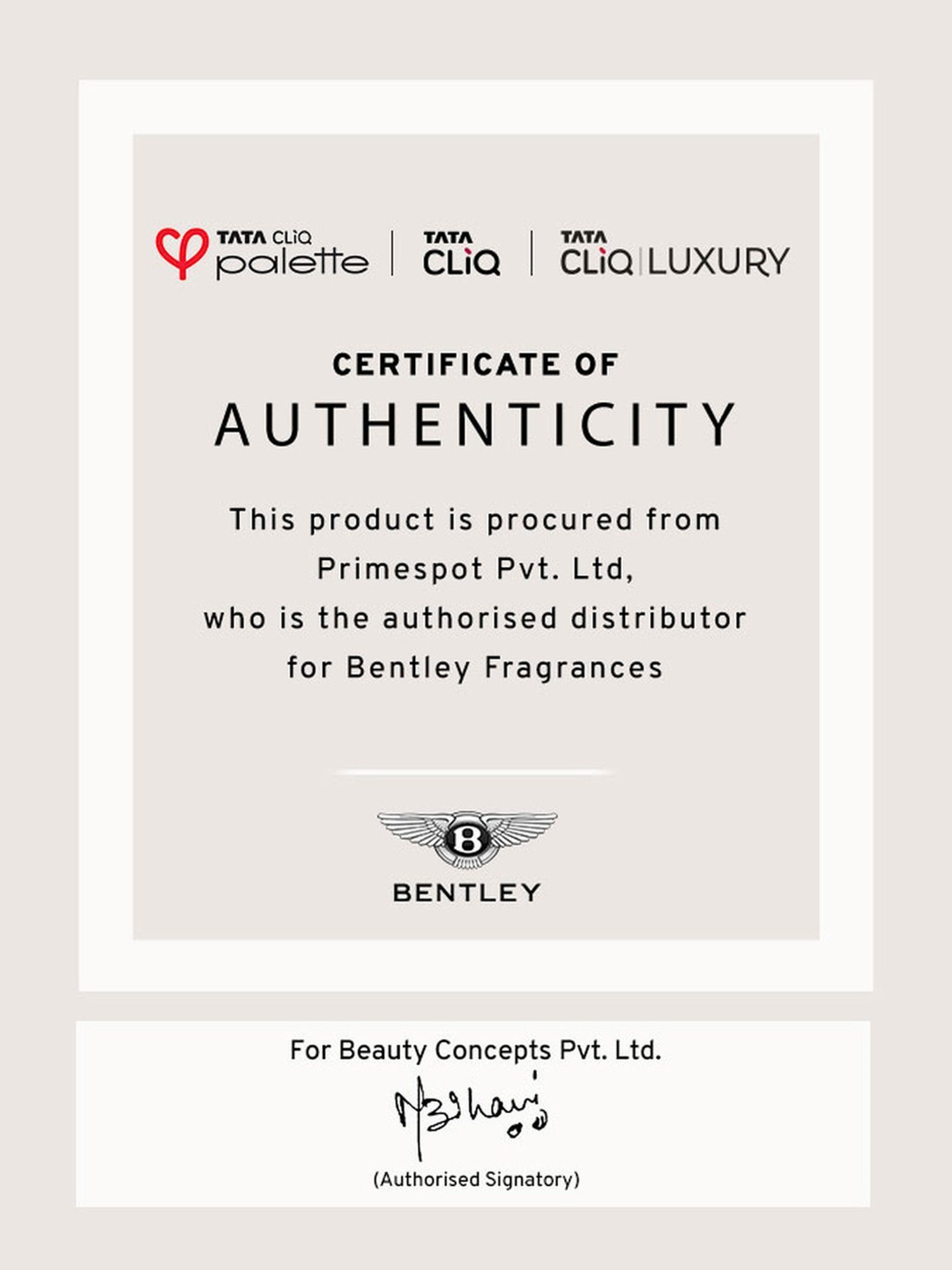 Bentley Momentum Unbreakble Eau de Parfum - 100 ml