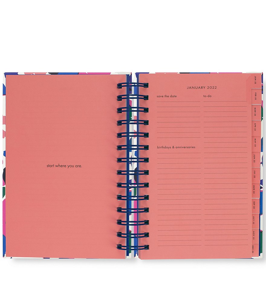 Lilly Pulitzer Cabana Cocktail 17 Month Large Agenda