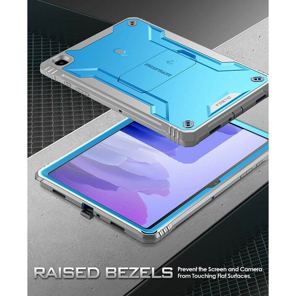 Poetic Case For Galaxy Tab A7 10.4 Tablet Full Coverage w/stand Cover Blue