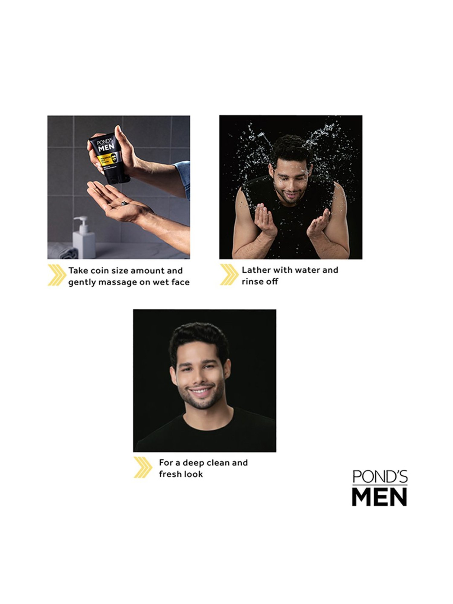 POND'S Men Pollution Out Face Wash - 50 gm