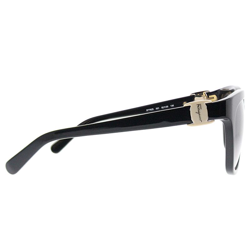 Salvatore Ferragamo  001 Womens Square Sunglasses Black 52mm