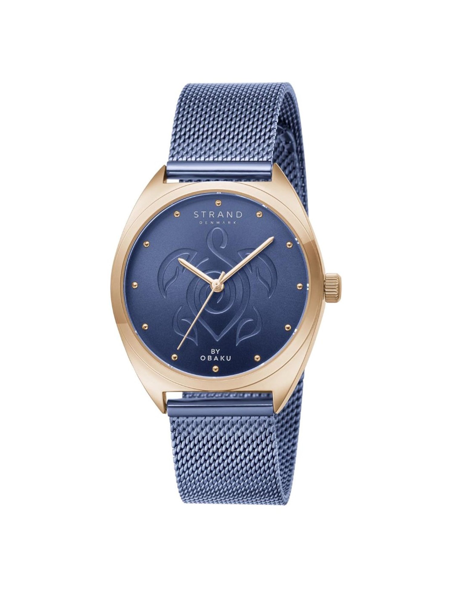 STRAND by Obaku S719LXVLML-DT Turtle Ocean Analog Watch for Women