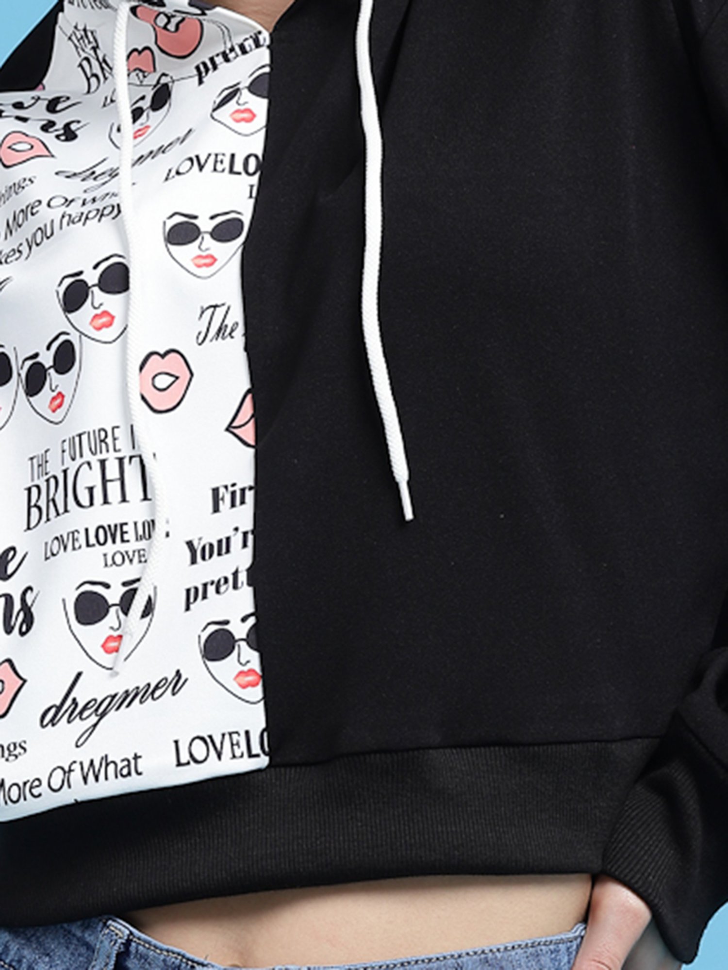 Belle Fille Yellow Patchwork Sweatshirt