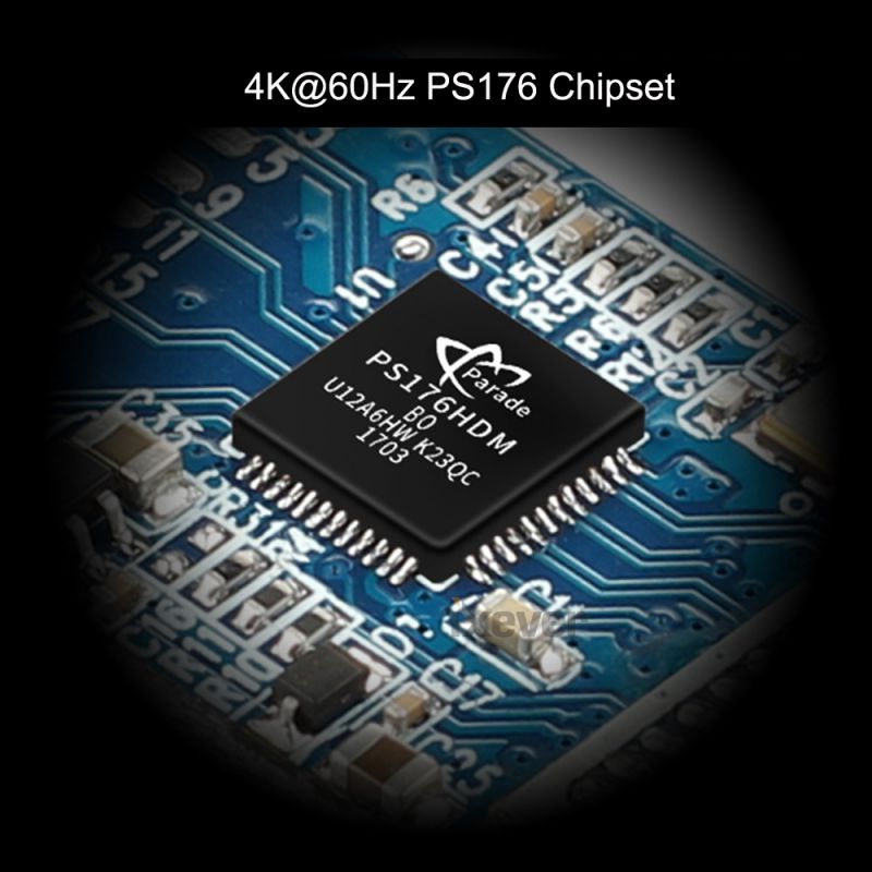 DisplayPort to HDMI Adapter Cable 4K 6.6ft 2Pack, iXever DisplayPort(DP) to HDMI Adaptor Male to Male 4K 60Hz UHD High Speed, Compatible for Lenovo, HP, DELL, GPU, AMD, NVIDIA, More